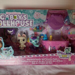 DREAMWORKS GABBY’S DOLLHOUSE MERMAID-LANTIS SPA SCIENCE PACK NEW IN BOX